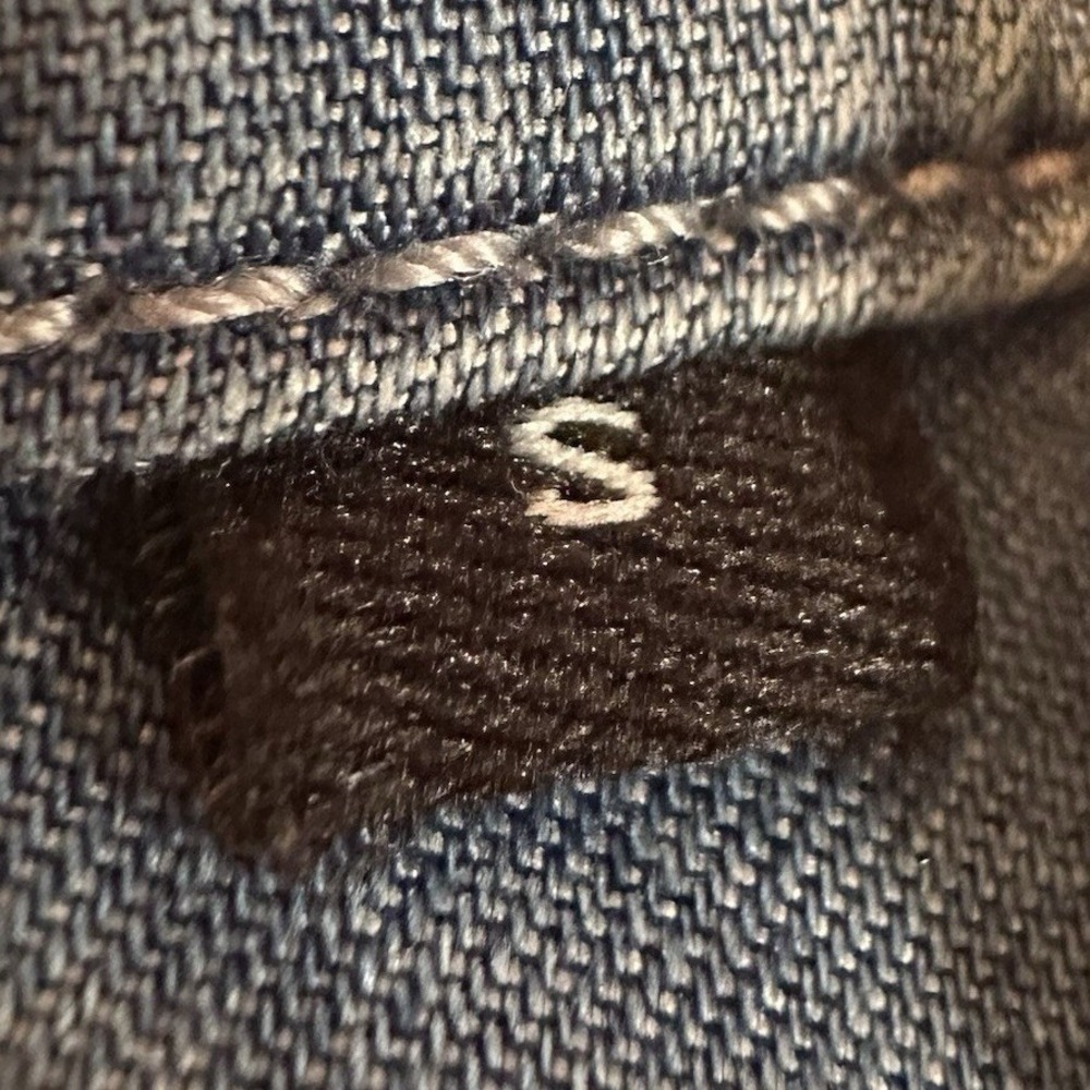 The Kooples Jeans Shirt Women S Blue Embroidered Bird Lyocell Snap Front Western - Picture 8 of 15